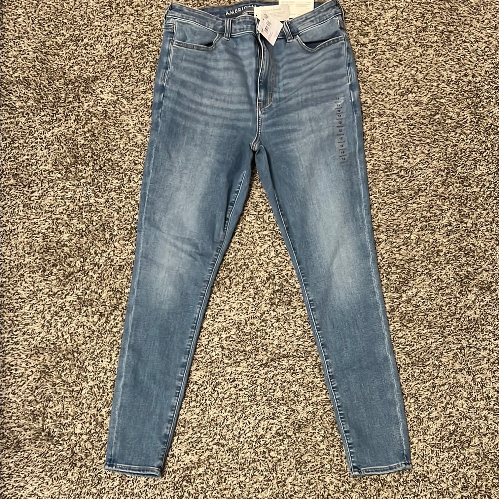 American Eagle Outfitters Blue Skinny Jeans